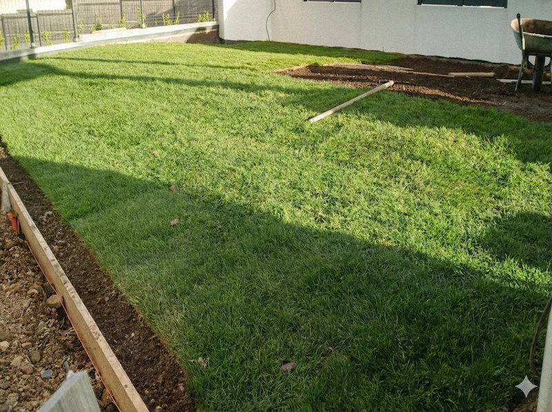 Travaux extérieurs engazonnement finistère